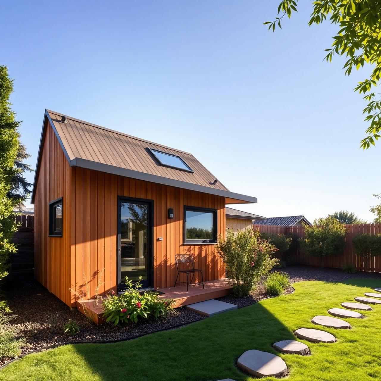 Backyard cedar cottage in Long Beach
