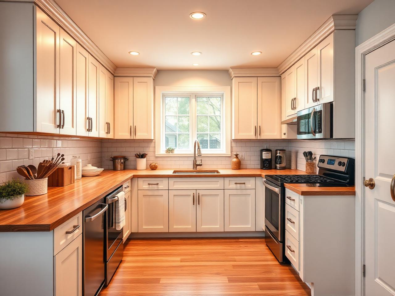 Shaker In-Law Suite Kitchen